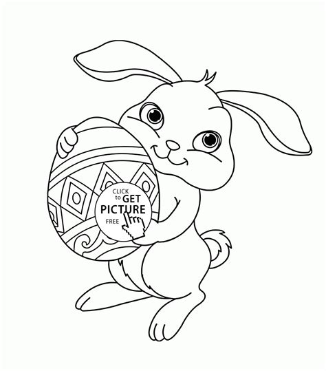 Coloring Pages Cute Bunny Rabbit Coloring Pages At