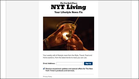 The New York Times Launches Lifestyle Newsletter Politico Media