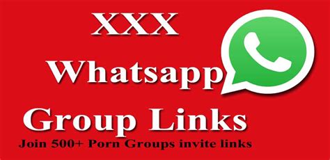 Xxx Whatsapp Group Links 2022 Join 700 Porn Groups Active