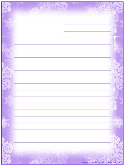 6 Best Images Of Free Printable Lined Stationery Templates Black And