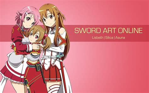 Hd Wallpaper Sword Art Online Asuna Yuuki Keiko Ayano Lisbeth