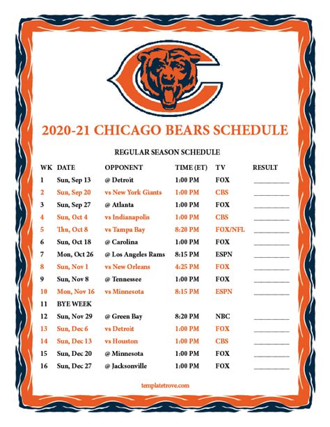 Detroit Lions Schedule Printable 2023 Calendar Printable