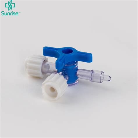 Disposable Medical Sterile High Quality Three Way Stopcock Cock Valve Three Way Valve China 3