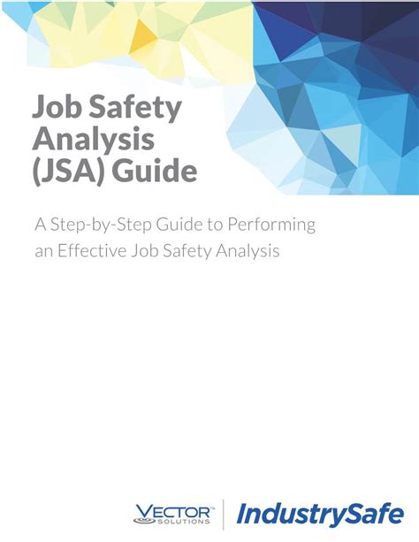 Job Safety Analysis Jsa Guide Docslib