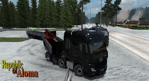 Map Republic Of Aloma Update X Ets Mods Euro Truck