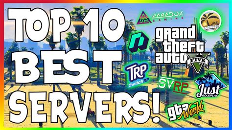 Top 10 Best Gta 5 Roleplay Servers 2021 Youtube