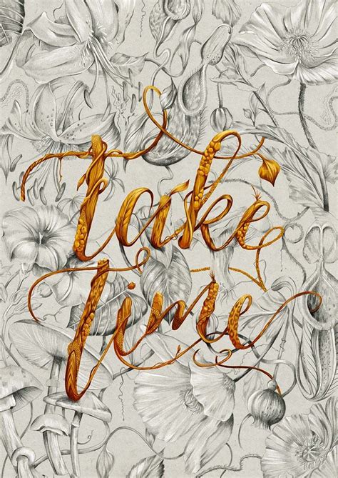 25 Floral Typography Designs Blend With Flowers Floral Typography