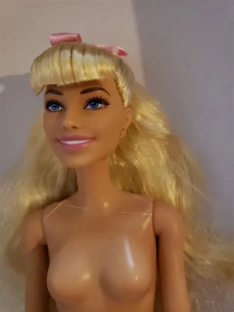 Nude Barbie The Movie Articulated Doll Margot Robbie Blonde