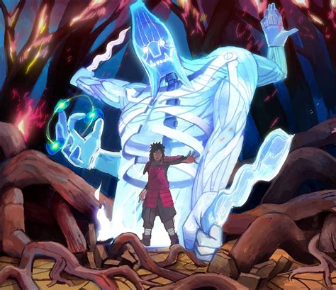 Madara Using His Susanoo Naruto Art Anime Naruto Shippuden Anime