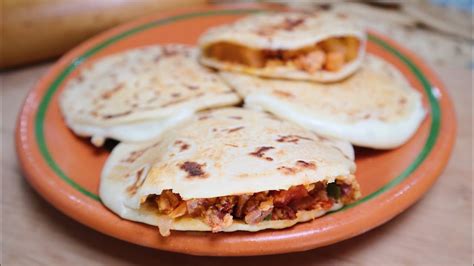 Gorditas De Harina Receta Facil Youtube