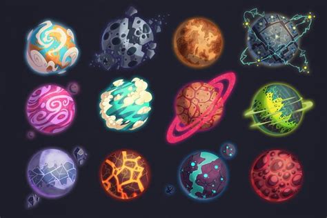 Planets Concepts By Michelverdu On Deviantart Planet Drawing Planets