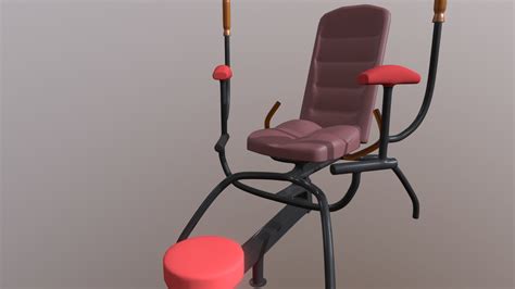 old style sex chair 3d model by wolfgasm [85d4fa2] sketchfab