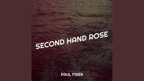 Second Hand Rose Youtube