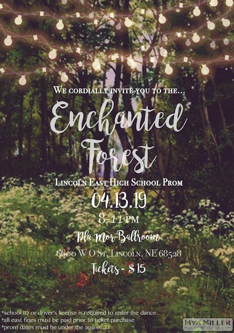 Enchanted Forest Prom Theme Ins Outs In 2019