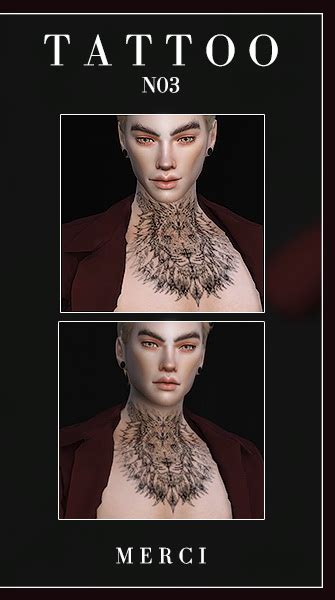 Tattoospiercings Custom Content • Sims 4 Downloads • Page 32 Of 108
