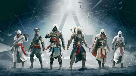 Assassins Creed Altair Ezio Connor Edward 4k Hd Wallpapers Assassins