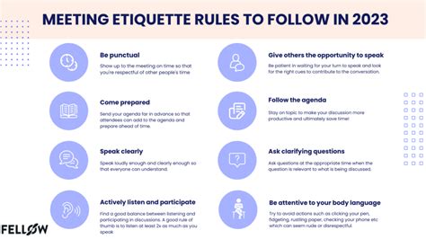 8 Meeting Etiquette Rules Every Professional Should Follow