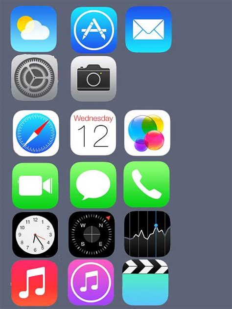 14 Printable Black And White Iphone App Icons Images Black And White
