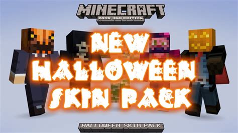 Minecraft Xbox 360 Halloween Skin Pack For Charity Available October