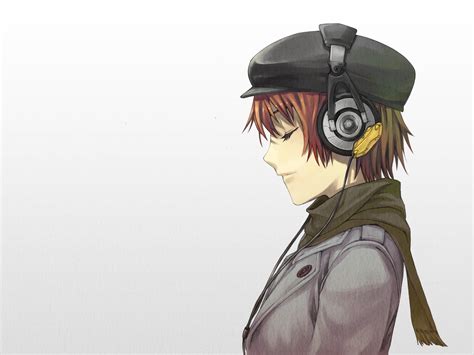 Anime Boy Headphones Pfp