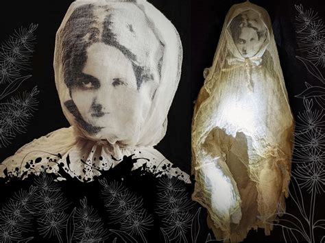 How To Make A Ghost For Halloween Haunting Victorian Ghost Decoration Kindred Willow