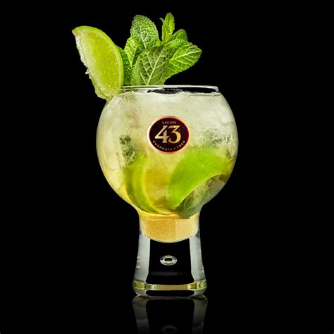 De Mojito 43 is een bekende cocktail in een nieuw jasje Hij is