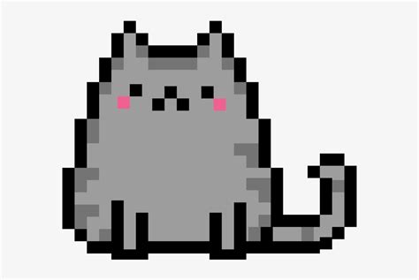 Meowcute Kitten Pusheen Pixel Art 1024x576 Png Download Pngkit