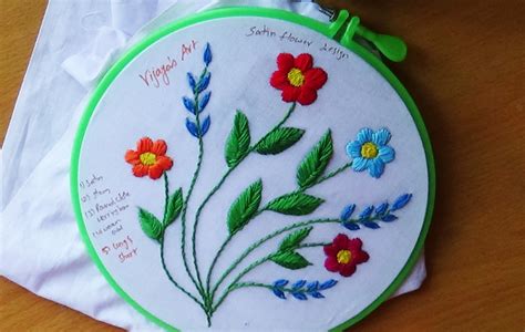 Hand Stitch Embroidery Designs