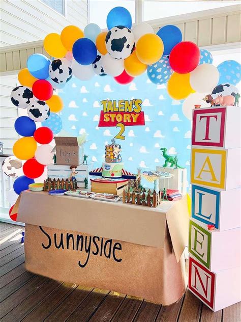 Toy Story Birthday Party Ideas Free Printables Arias First Bithday