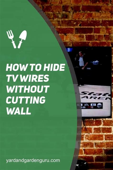 How To Hide Tv Wires Without Cutting Wall