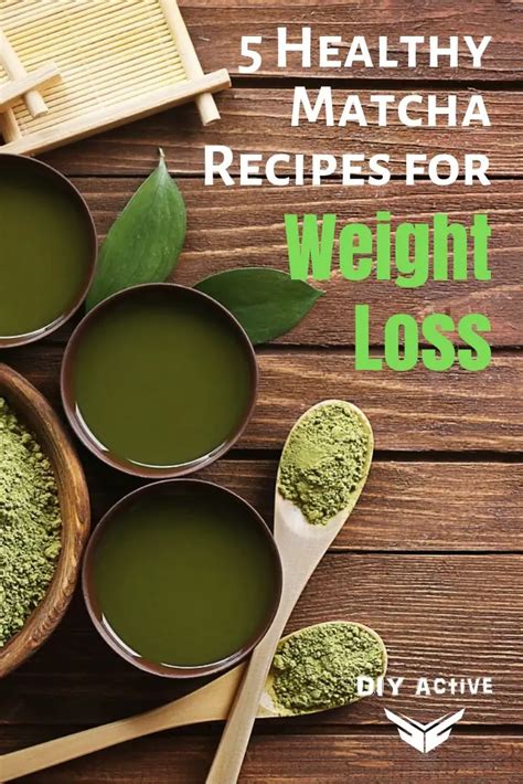 5 deliciously healthy matcha recipes for weight loss diy active