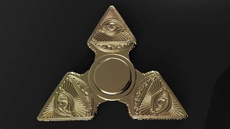 Premium Spinner Illuminati 3d Model 3d Printable Cgtrader