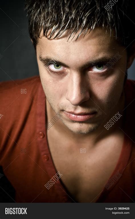 Intense Looking Guy Image And Photo Free Trial Bigstock