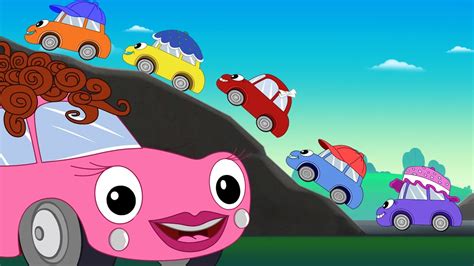 Five Little Baby Cars Song Pom Pom Car Songs By Funforkidstv Youtube