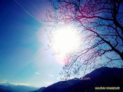 Evening Sun Rays Uttarakhand Photos