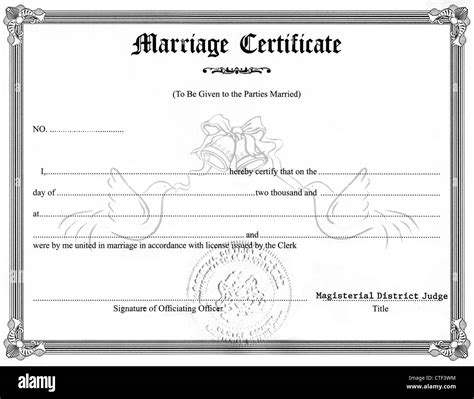 Las Mejores Ideas De Certificado De Matrimonio Certificado De