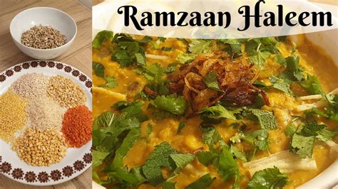 Easy Haleem Ramzan Special How To Cook Haleem Haleem Recipe Youtube