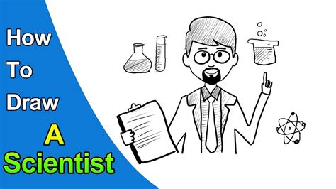 Https://techalive.net/draw/how To Draw A Scientist