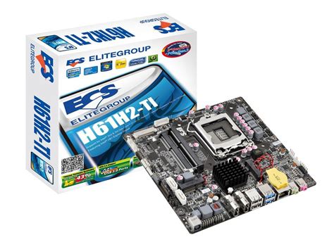 Buy Ecs Elitegroup Mini Itx Ddr3 1600 Intel Lga 1155 Motherboard H61h2