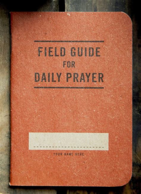 Field Guide For Daily Prayer My Seedbed