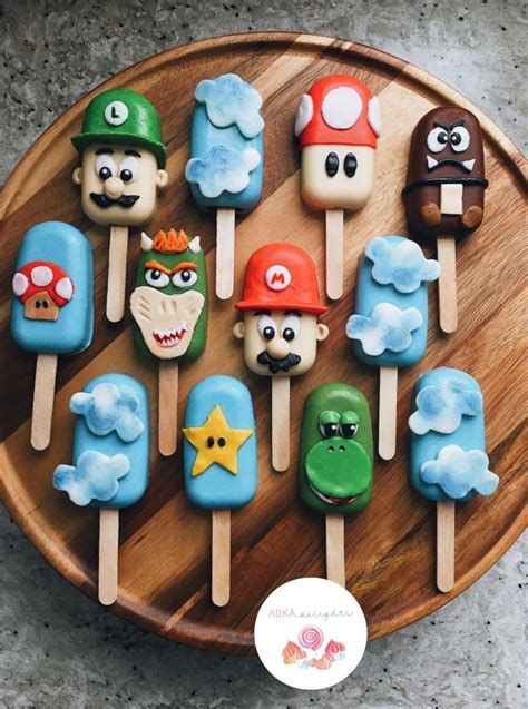 Super Mario Bros Cupcakes With Free Printable Toppers Artofit