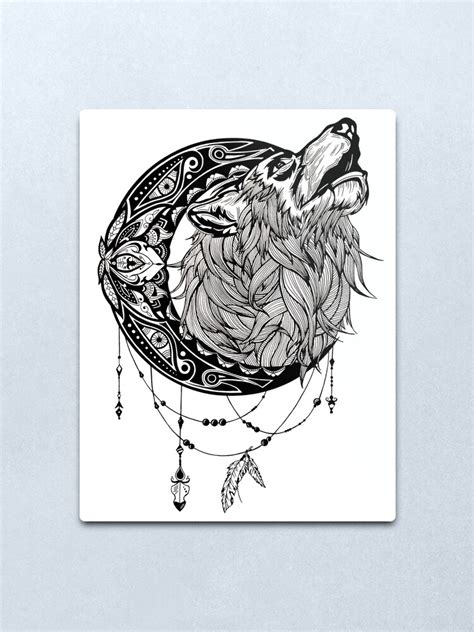 Mandala De Loup Tatouage Tete De Loup Mandala Loup Constellation