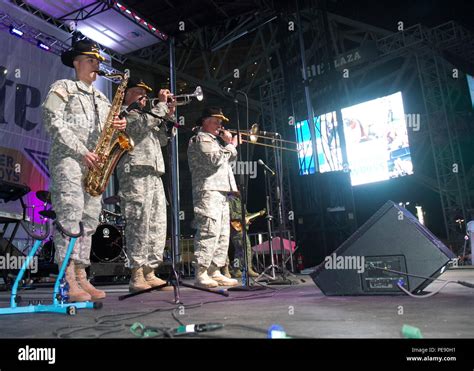 The Rock And Roll Ensemble Of The 1st Cavalry Division Band Known As