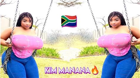 Meet KIM MANANA Thick N Busty Curvy Plussize Model From South Africa