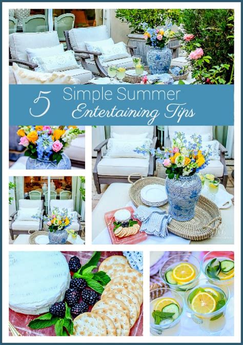 5 Simple Outdoor Summer Entertaining Tips Randi Garrett Design