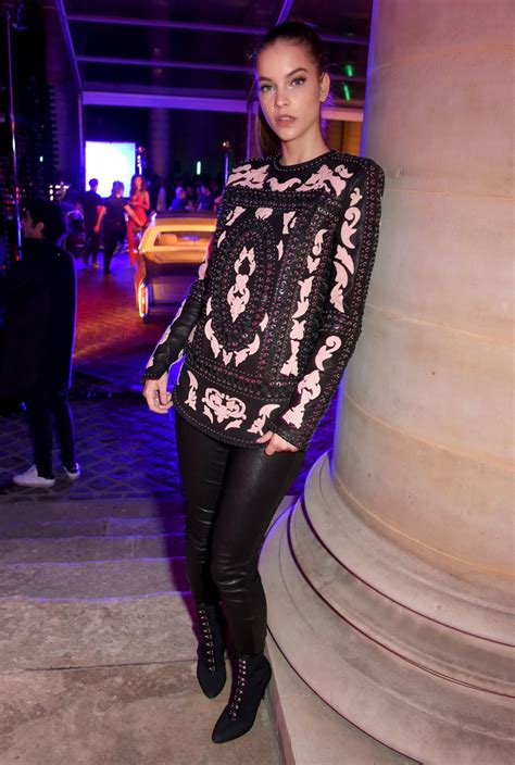 Barbara Palvin At Loreal Paris X Balmain Show At Paris Fashion Week 09