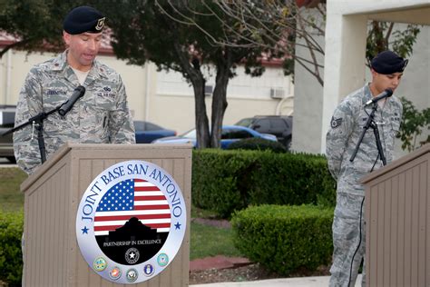Memorial Wall Honors Fallen Security Forces Members Joint Base San Antonio News