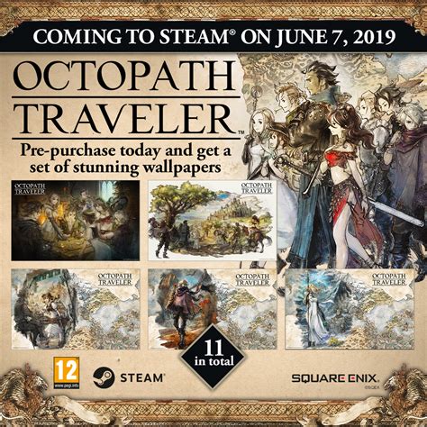 Octopath Traveler Pc Pre Order Available On Steam Gamespace Com