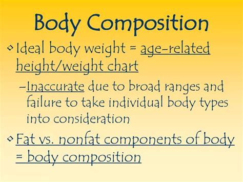 Ppt Body Composition Powerpoint Presentation Free Download Id9650896