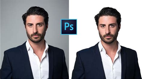 How To Make A White Background In Photoshop Youtube